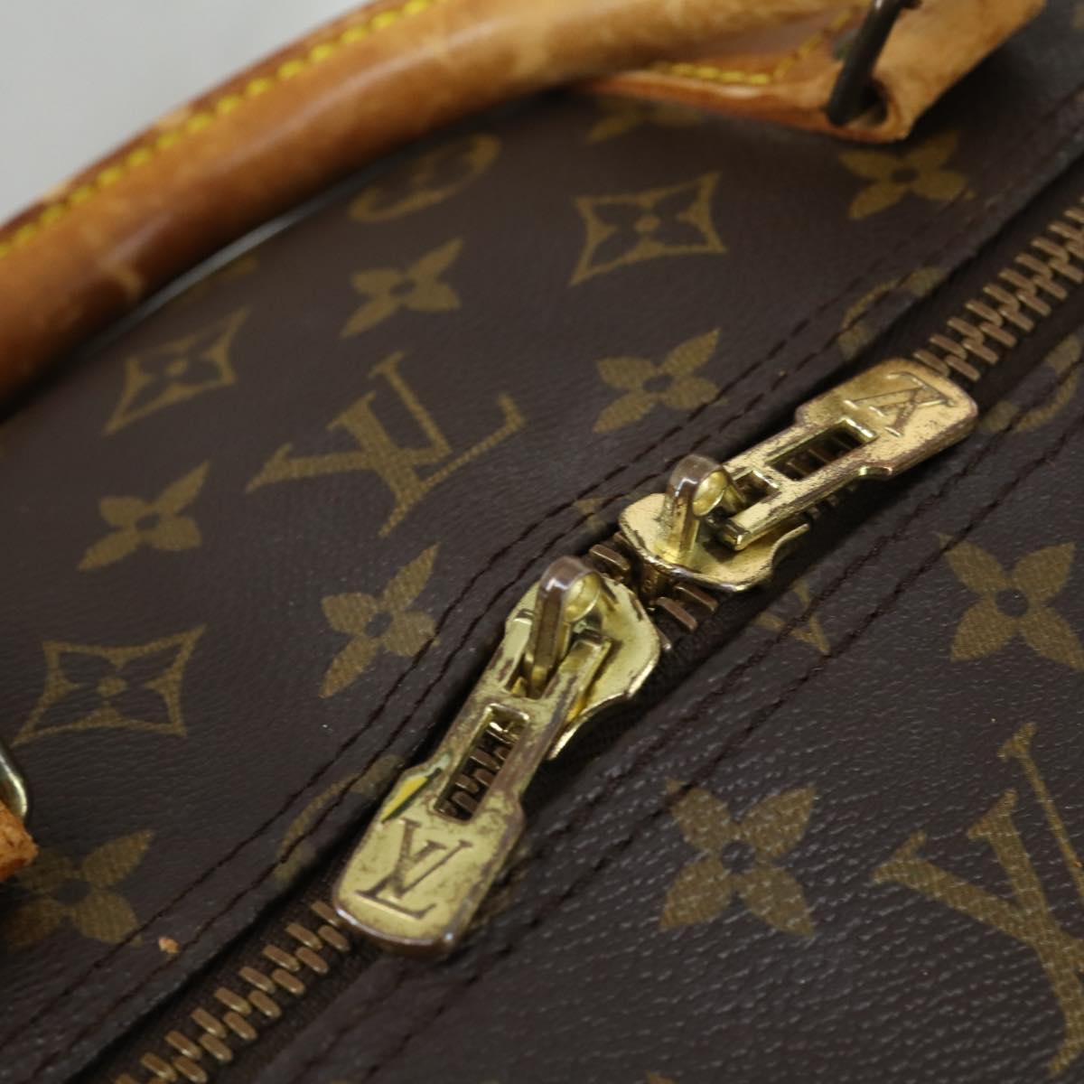 LOUIS VUITTON Monogram Keepall Bandouliere 60 Boston Bag M41412 LV Auth 165850
