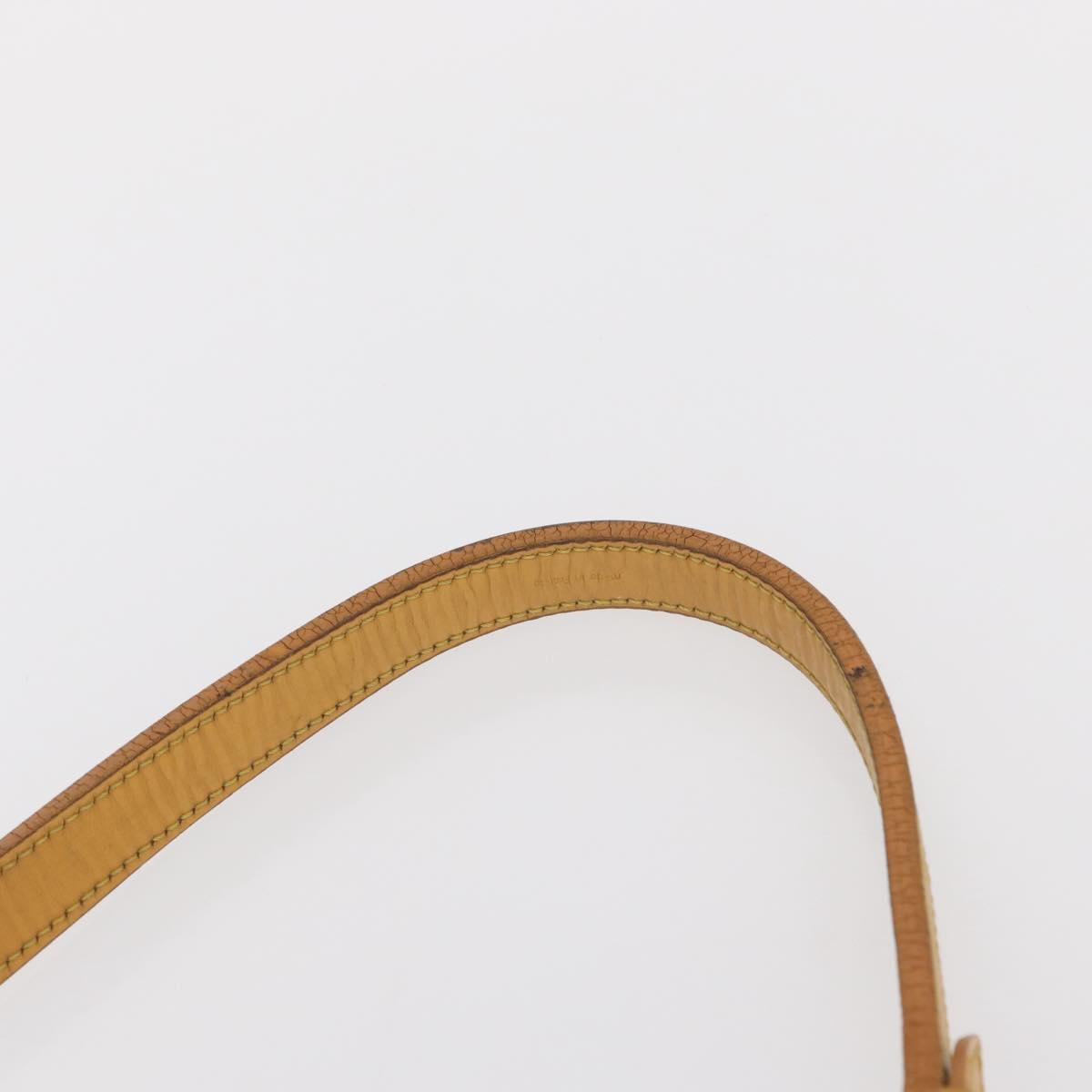 LOUIS VUITTON Epi Petit Noe Shoulder Bag Yellow M44109 LV Auth 165857
