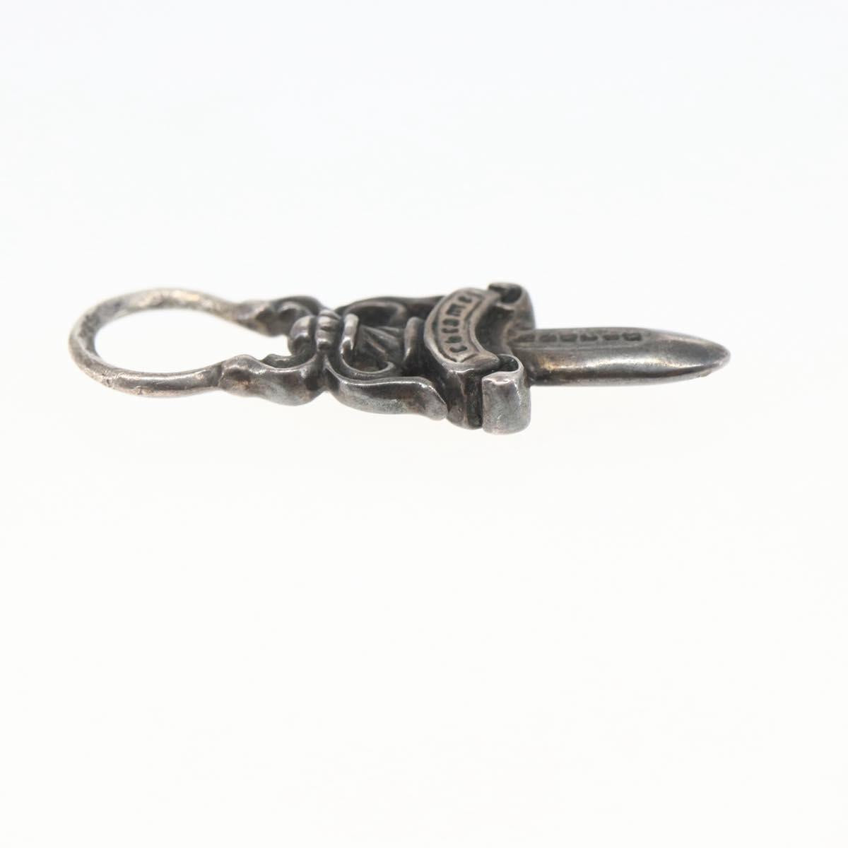 Chrome Hearts Dagger Charm Pendant Top Ag925 Silver Auth 165865SM