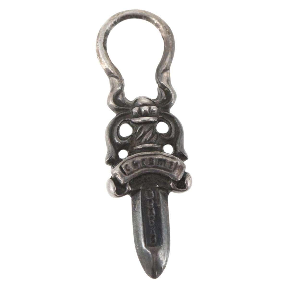 Chrome Hearts Dagger Charm Pendant Top Ag925 Silver Auth 165865SM