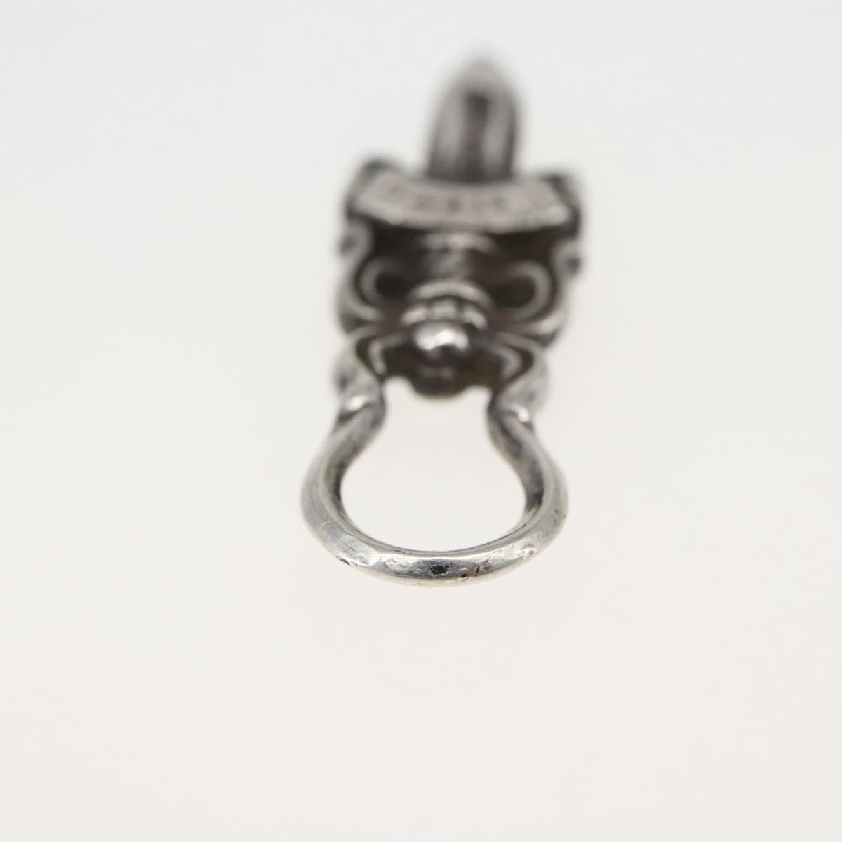 Chrome Hearts Dagger Charm Pendant Top Ag925 Silver Auth 165867SM