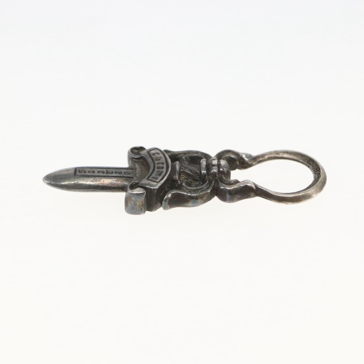 Chrome Hearts Dagger Charm Pendant Top Ag925 Silver Auth 165868SM