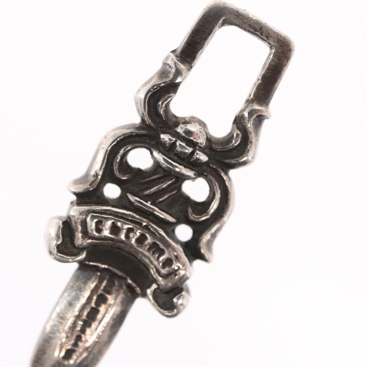 Chrome Hearts Dagger Charm Pendant Top Ag925 Silver Auth 165872SM