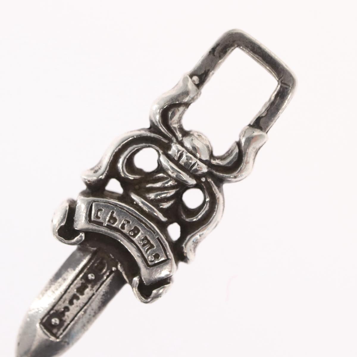 Chrome Hearts Dagger Charm Pendant Top Ag925 Silver Auth 165875SM