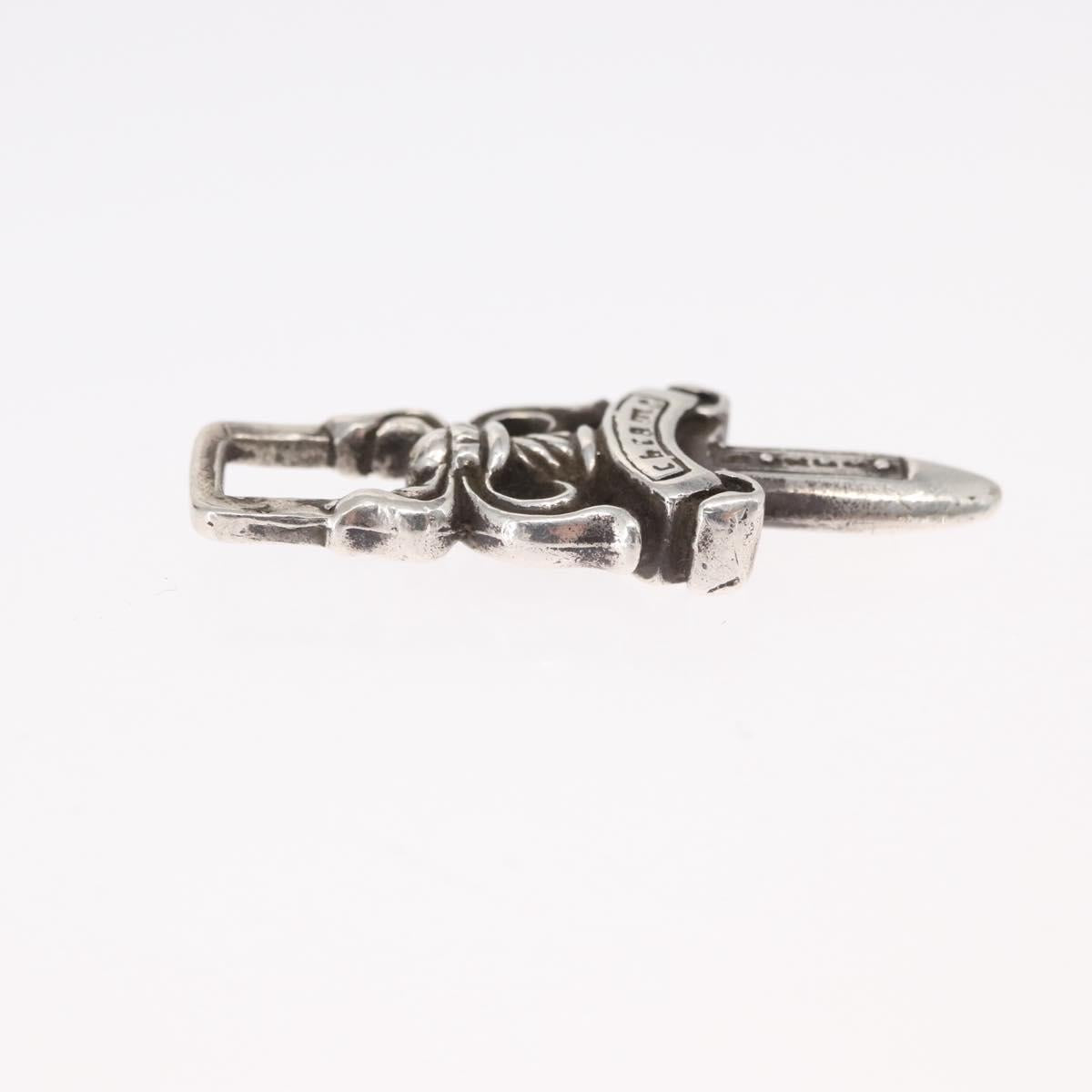 Chrome Hearts Dagger Charm Pendant Top Ag925 Silver Auth 165875SM