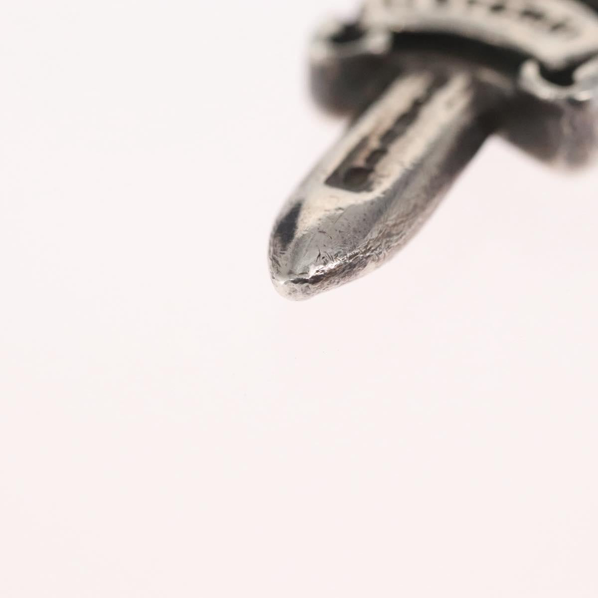 Chrome Hearts Dagger Charm Pendant Top Ag925 Silver Auth 165876SM