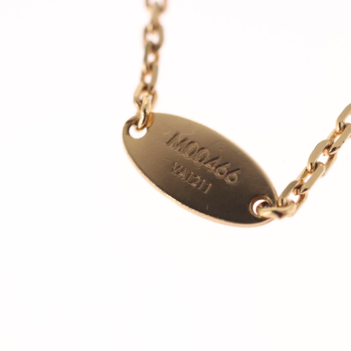 LOUIS VUITTON Brassle Heart Falling in Love metal Gold M00466 LV Auth 165877SM