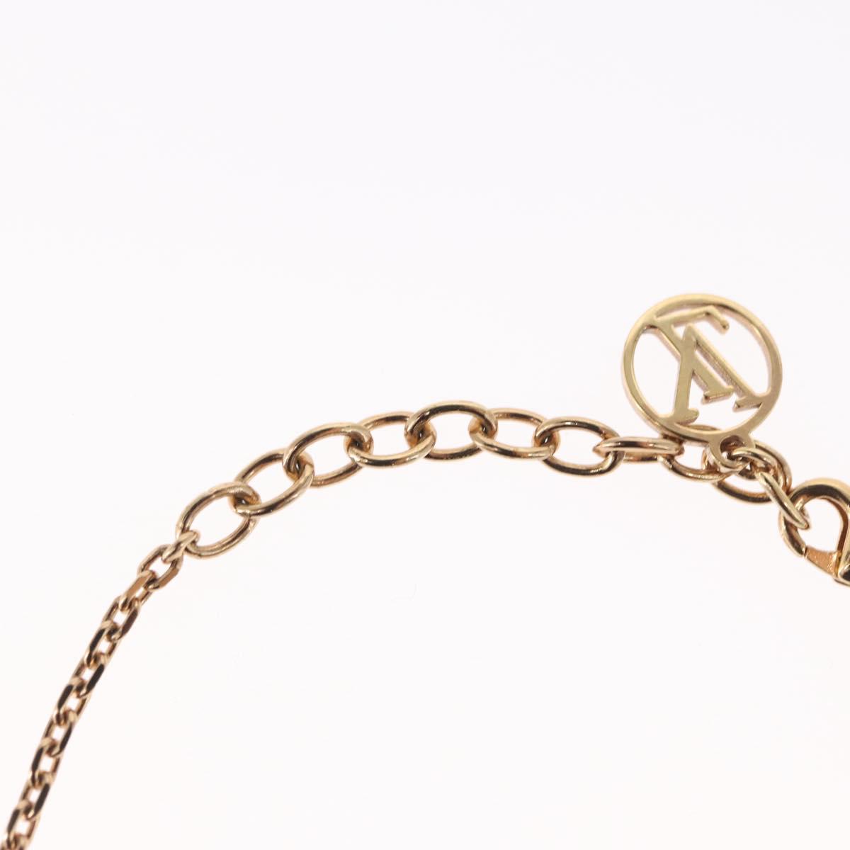 LOUIS VUITTON Brassle Heart Falling in Love metal Gold M00466 LV Auth 165877SM