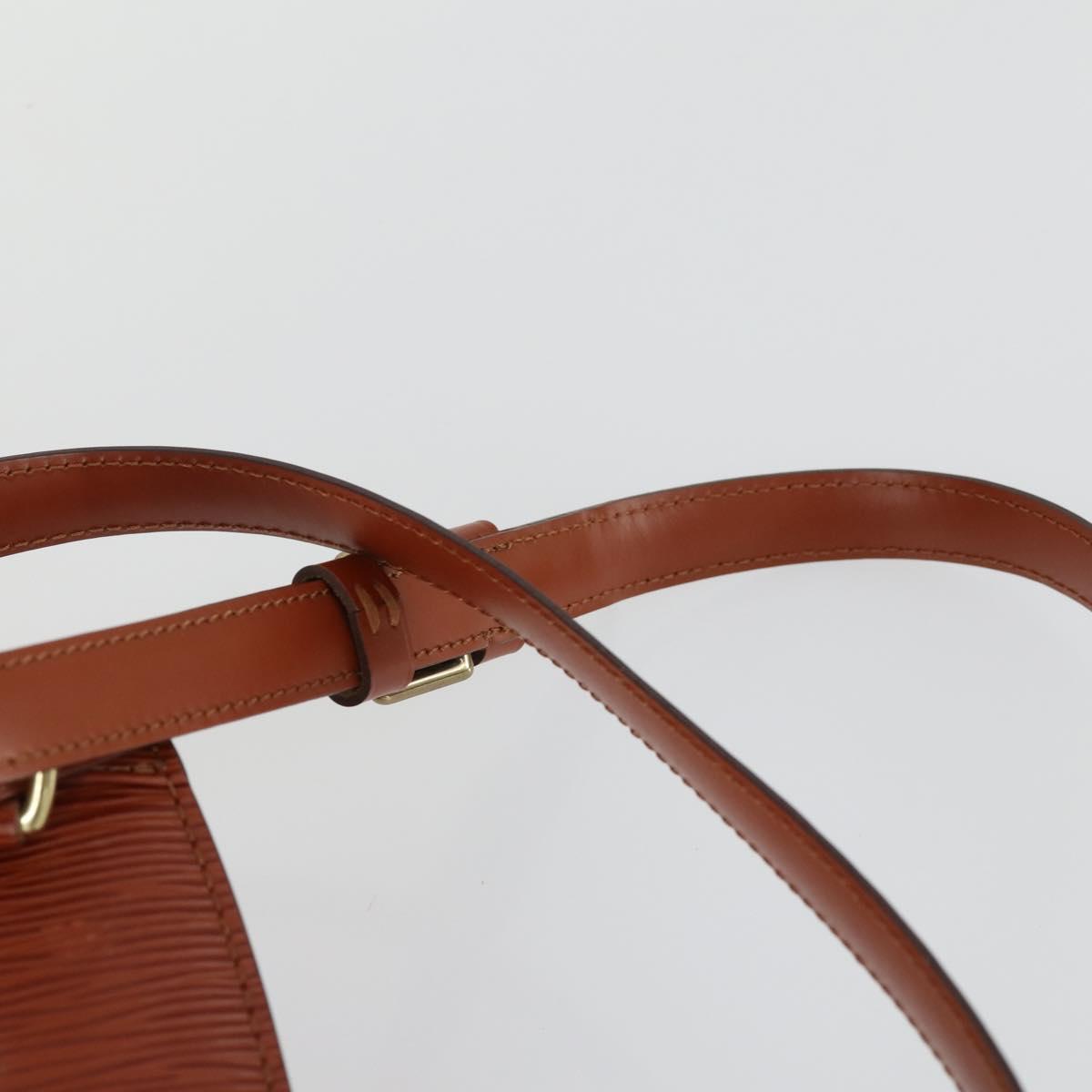 LOUIS VUITTON Epi Mabillon Backpack Brown M52233 LV Auth 165879
