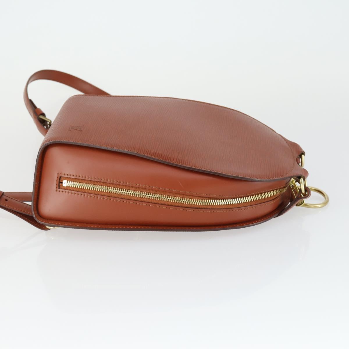LOUIS VUITTON Epi Mabillon Backpack Brown M52233 LV Auth 165879