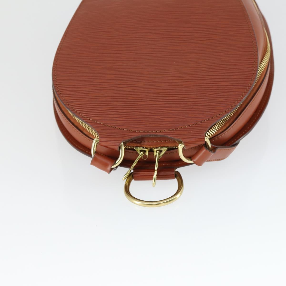 LOUIS VUITTON Epi Mabillon Backpack Brown M52233 LV Auth 165879