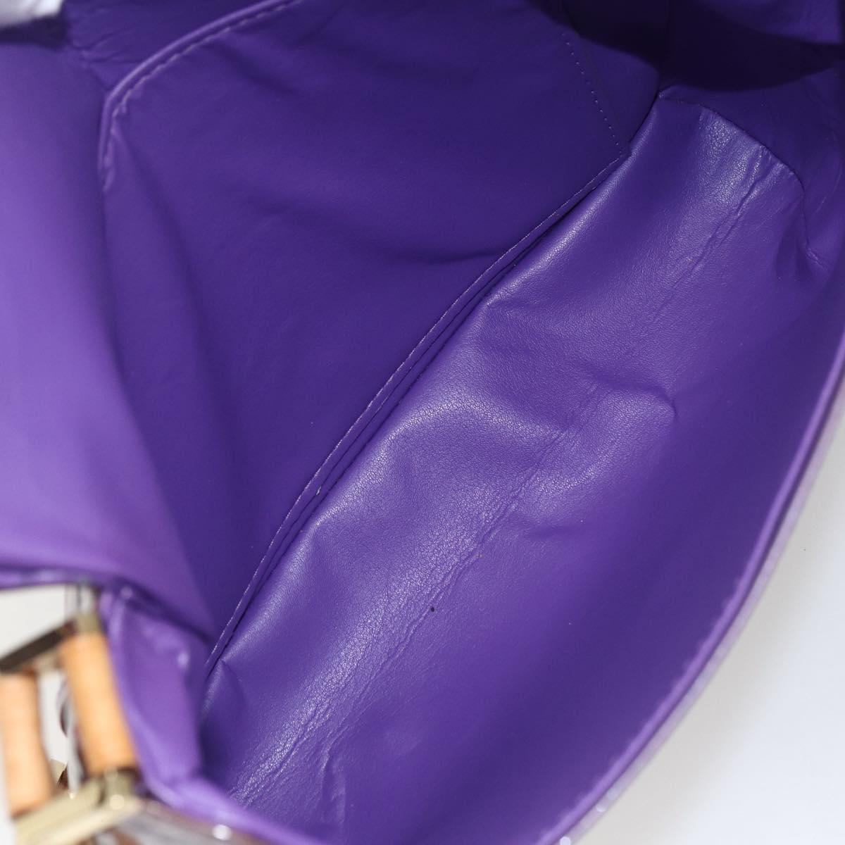 LOUIS VUITTON Monogram Vernis Thompson Street Bag Viole M91095 LV Auth 165882