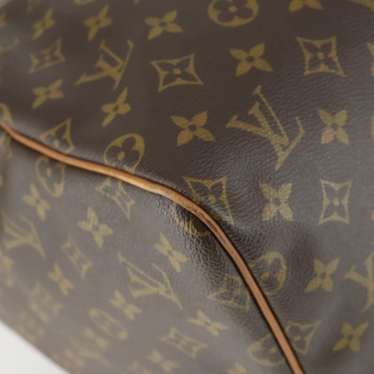 LOUIS VUITTON Monogram Keepall 55 Boston Bag M41424 LV Auth 165885