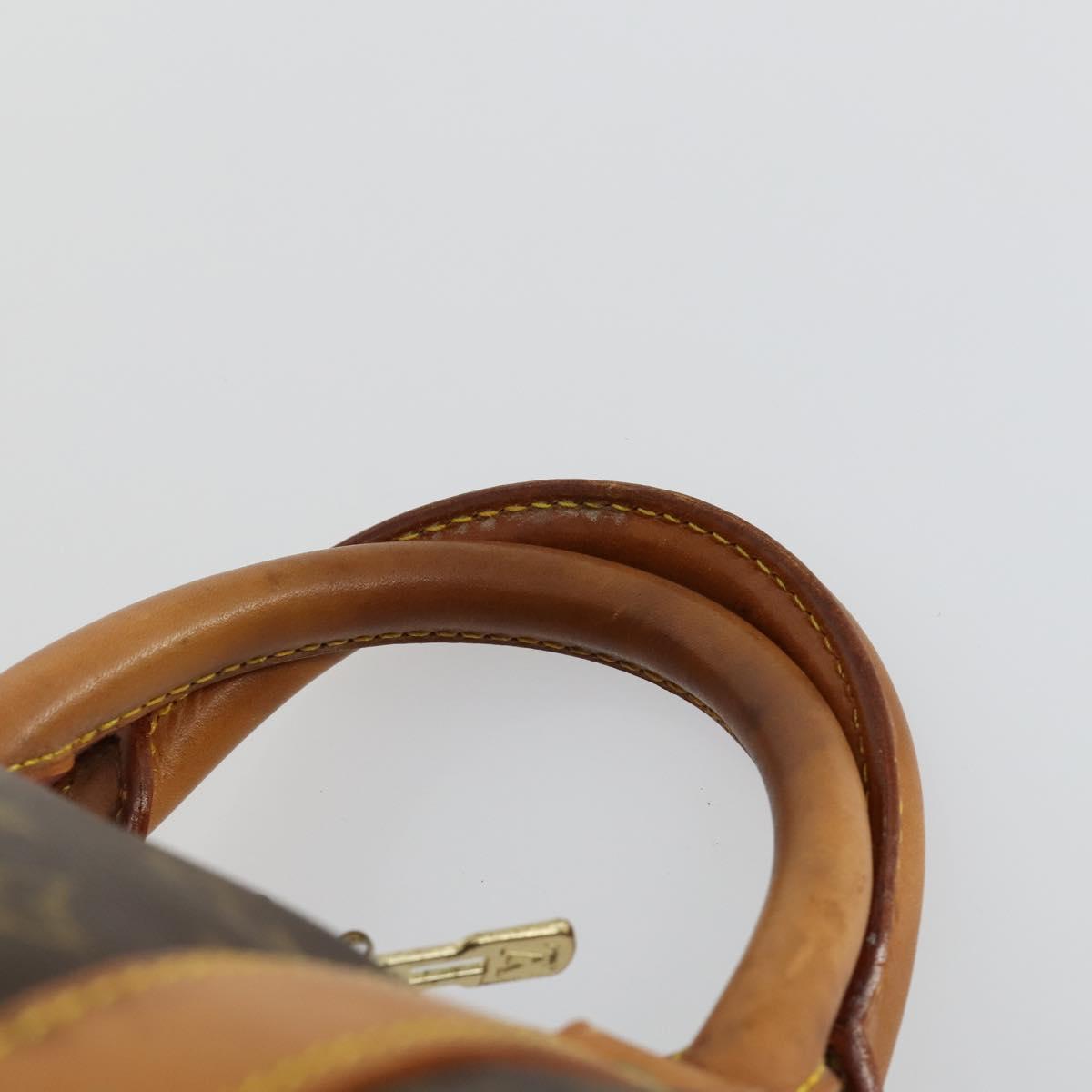 LOUIS VUITTON Monogram Keepall 55 Boston Bag M41424 LV Auth 165885