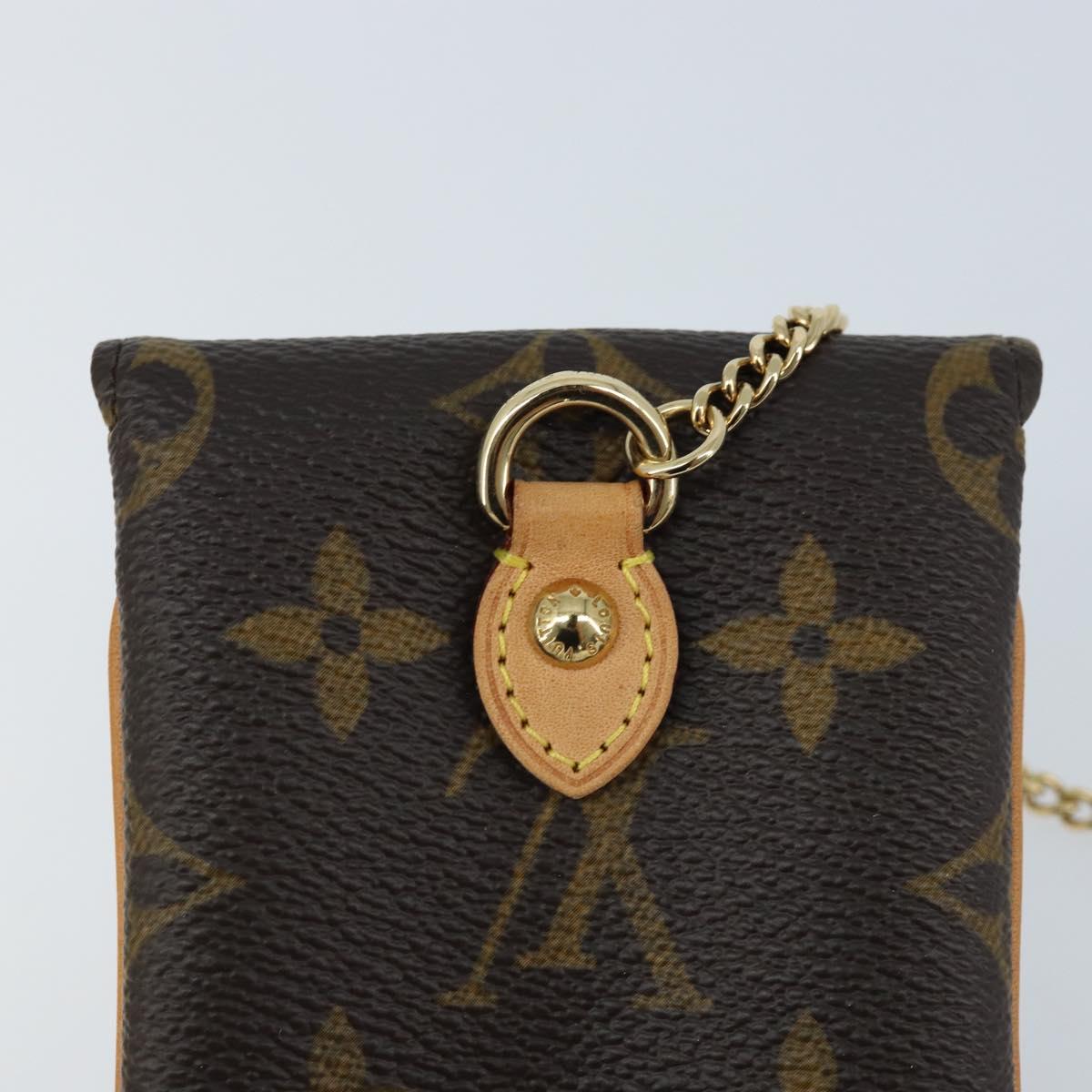 LOUIS VUITTON Monogram EtuiTelephonne MM Cell Phone Case M66546 LV Auth 165923V