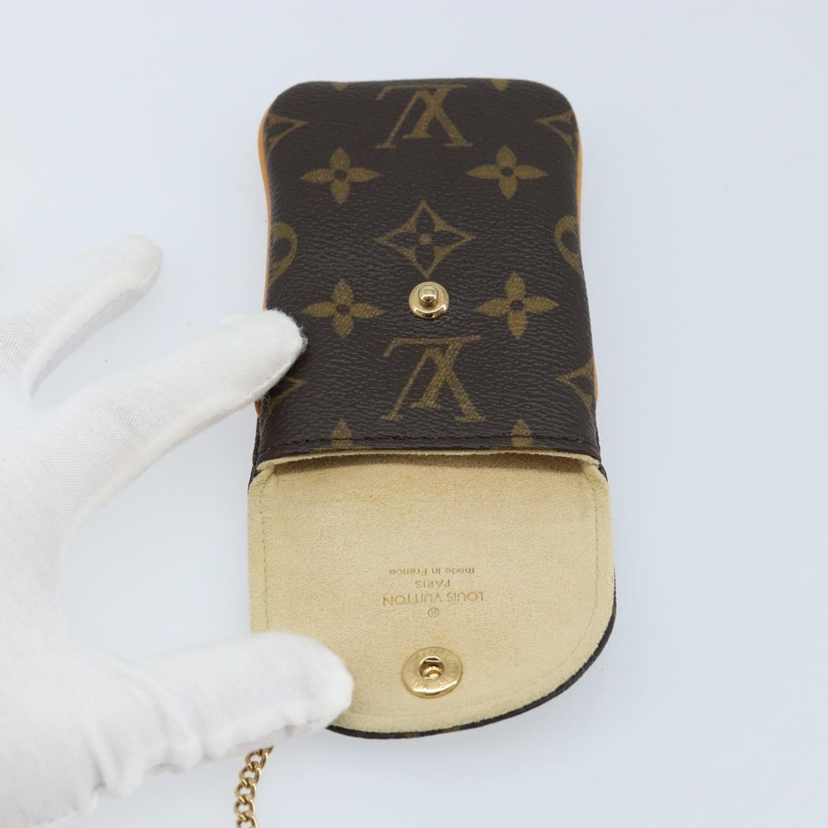 LOUIS VUITTON Monogram EtuiTelephonne MM Cell Phone Case M66546 LV Auth 165923V