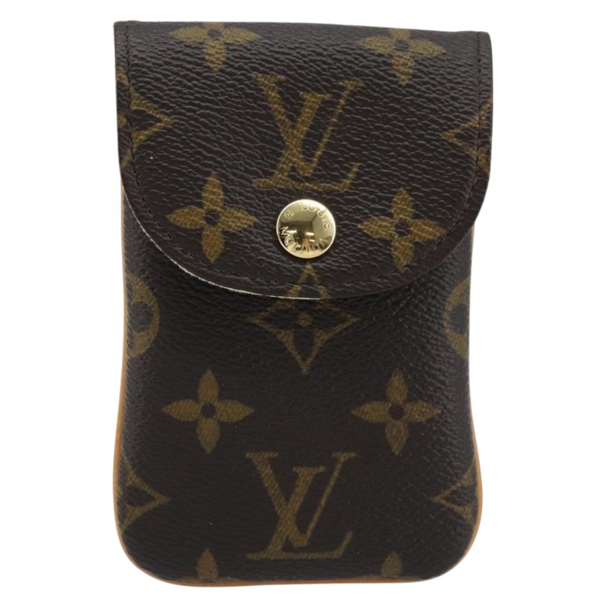 LOUIS VUITTON Monogram EtuiTelephonne MM Cell Phone Case M66546 LV Auth 165923V