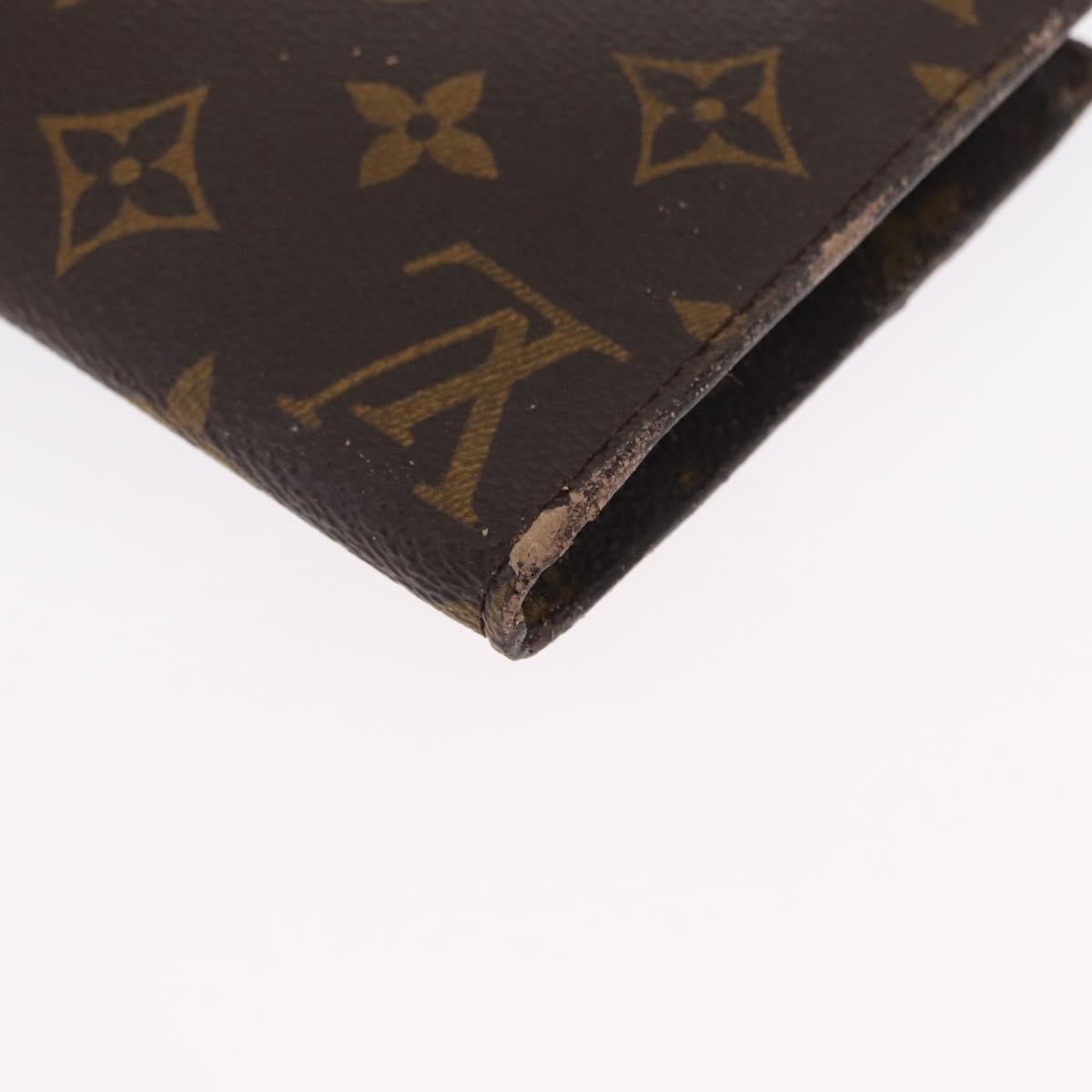 LOUIS VUITTON Monogram Bucket GM Accessory Pouch LV Auth 165937
