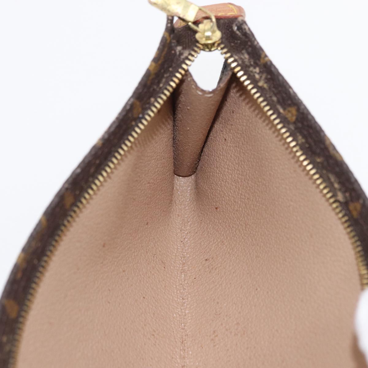 LOUIS VUITTON Monogram Bucket GM Accessory Pouch LV Auth 165937