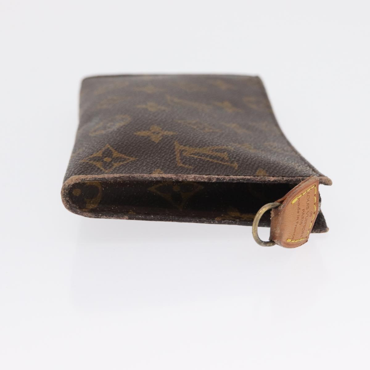 LOUIS VUITTON Monogram Bucket GM Accessory Pouch LV Auth 165937