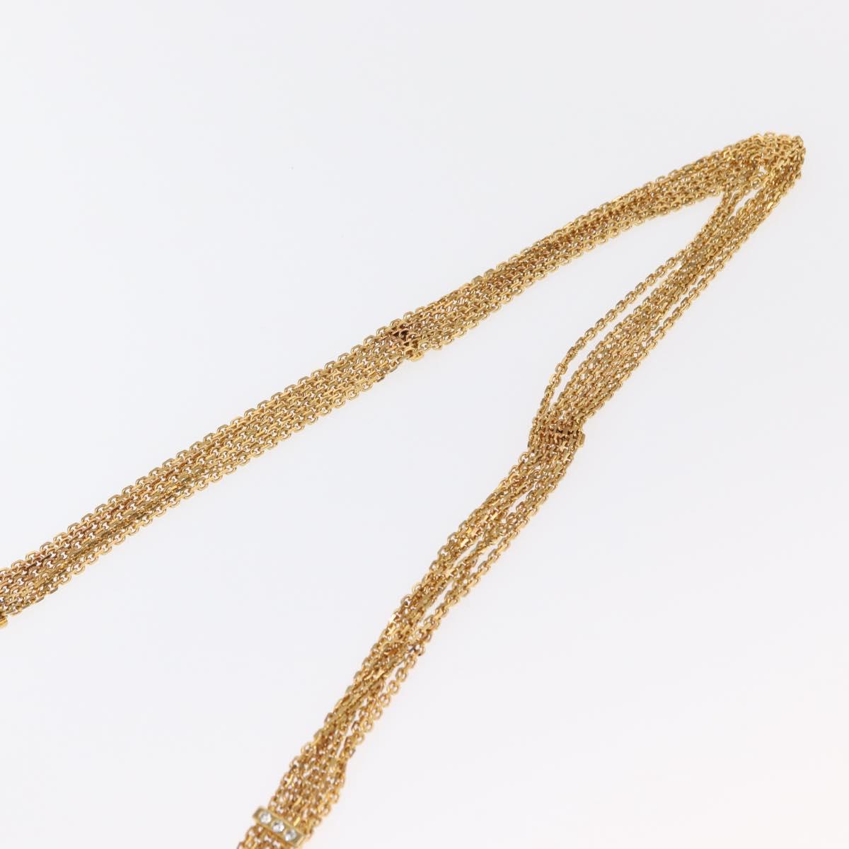 CHANEL Matelasse Single Flap Chain Shoulder Bag Leather Gold CC Auth 165938V