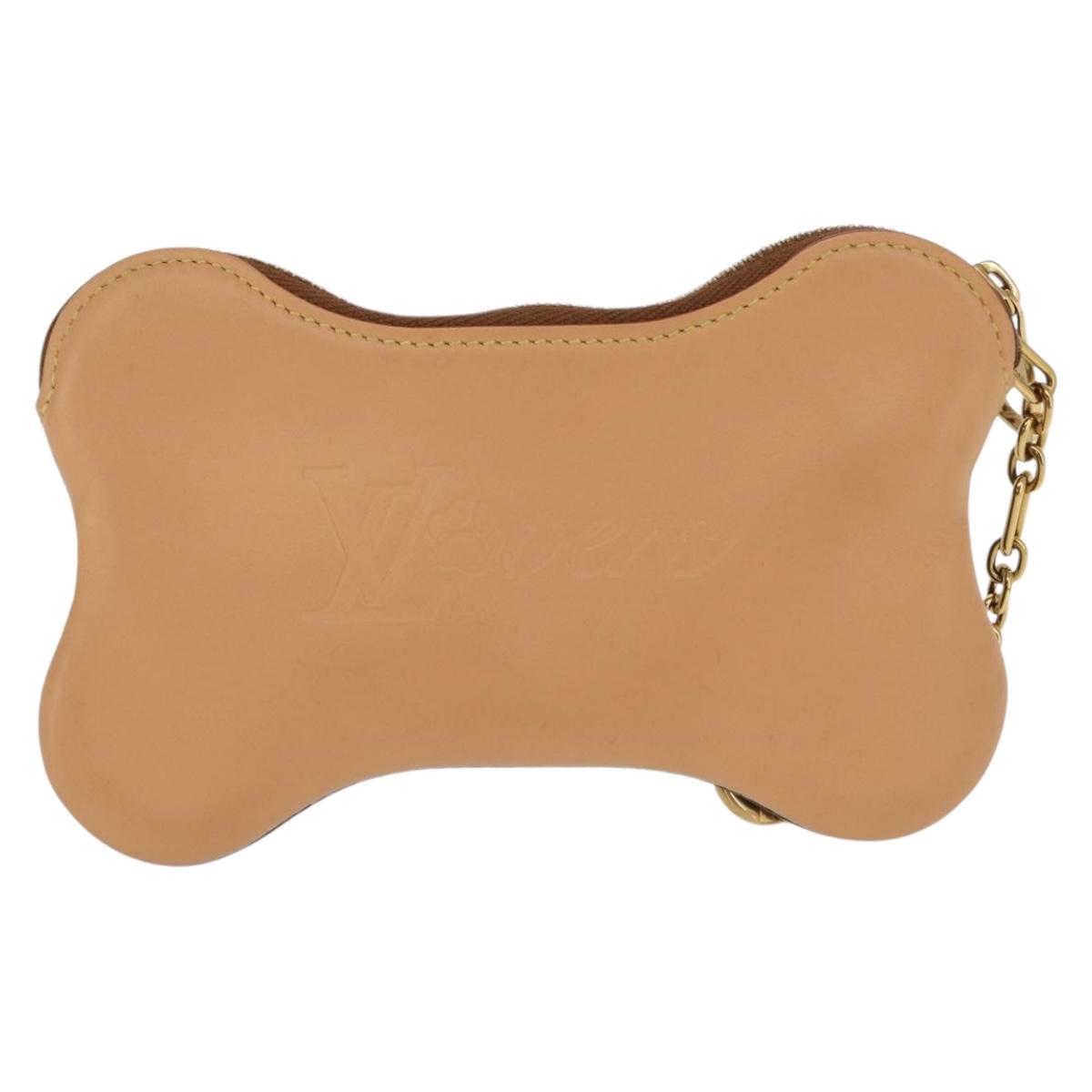 LOUIS VUITTON Monogram Bone Pouch M12616 LV Auth 165949SAM
