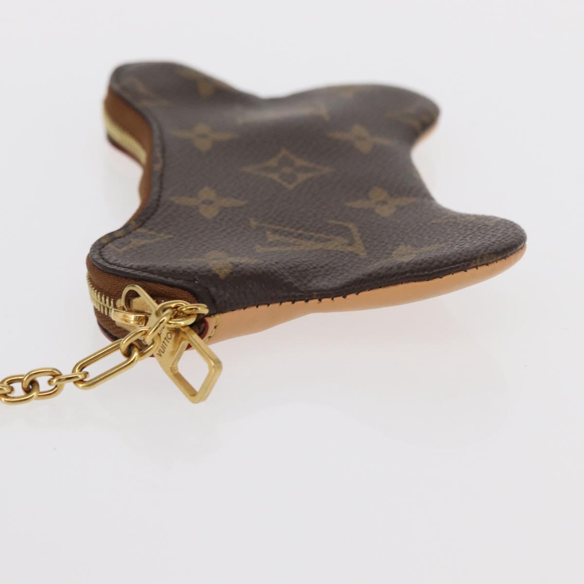 LOUIS VUITTON Monogram Bone Pouch M12616 LV Auth 165949SAM