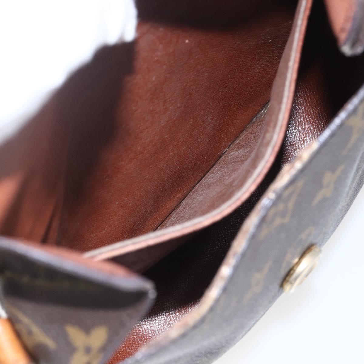 LOUIS VUITTON Monogram Saint Cloud PM Shoulder Bag M51244 LV Auth 165973