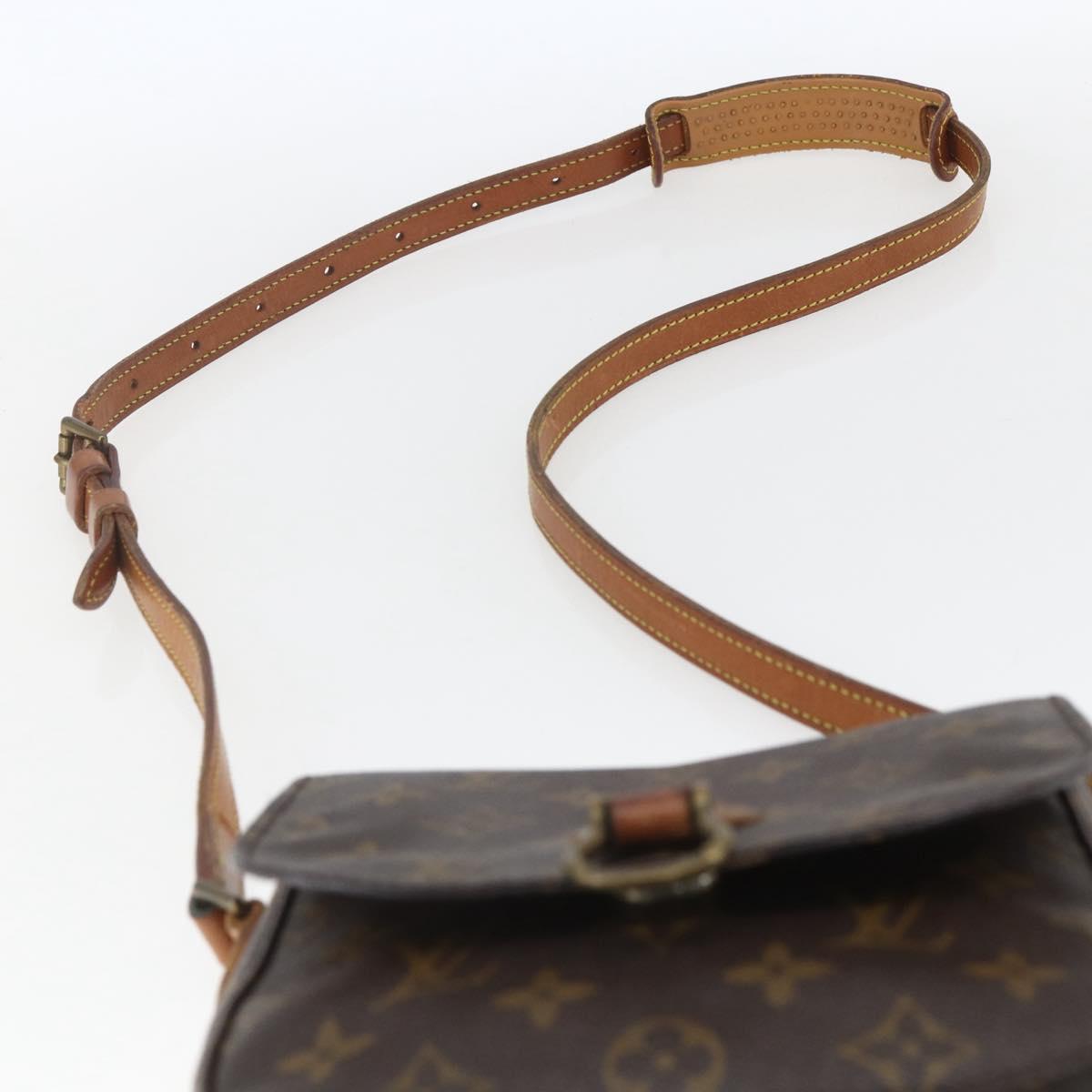 LOUIS VUITTON Monogram Saint Cloud PM Shoulder Bag M51244 LV Auth 165973