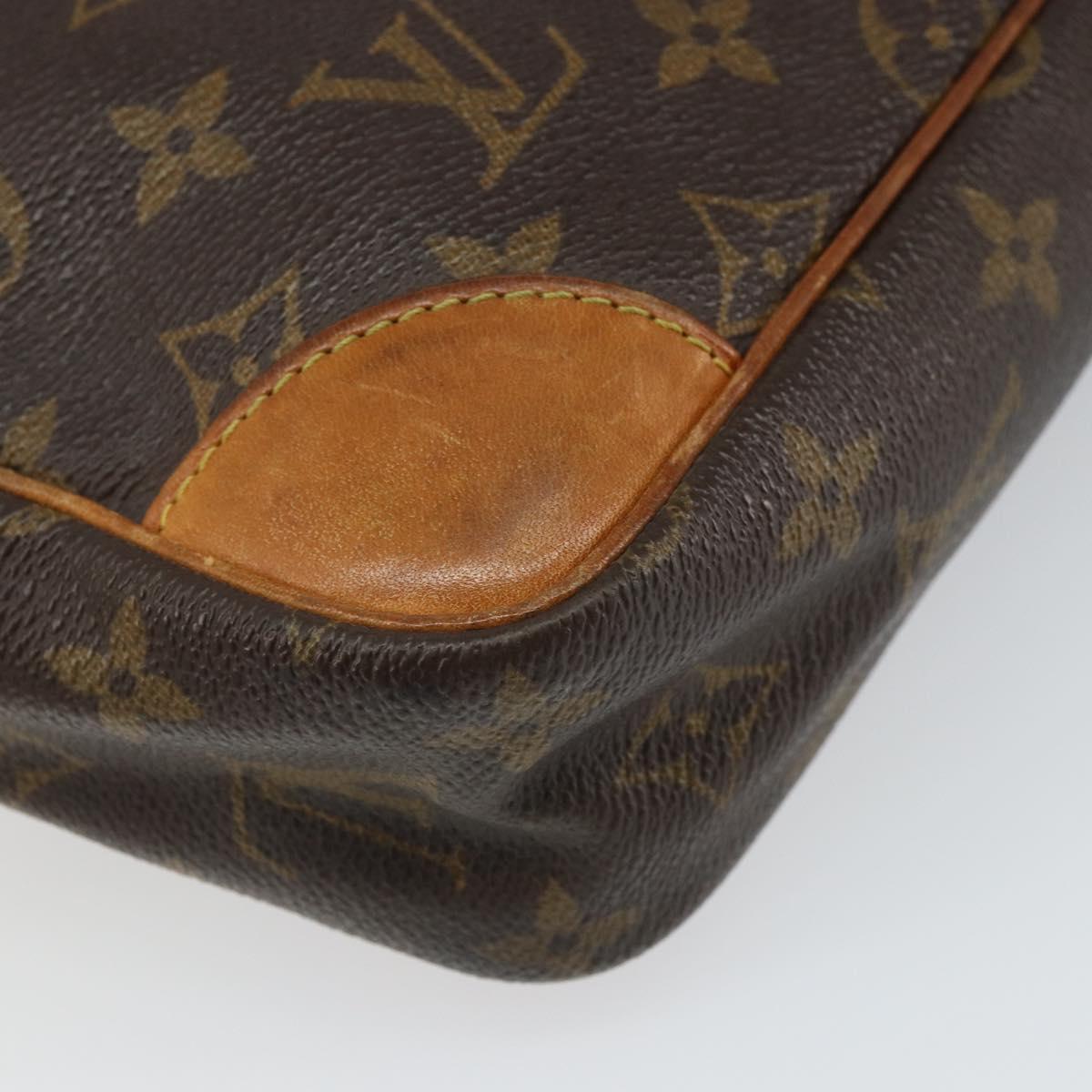 LOUIS VUITTON Monogram Compiegne 28 Clutch Bag M51845 LV Auth 165984