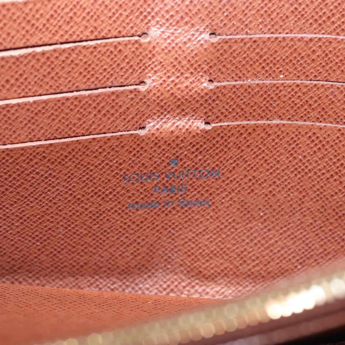 LOUIS VUITTON Monogram Portefeuille Boetie Long Wallet M63220 LV Auth 165986