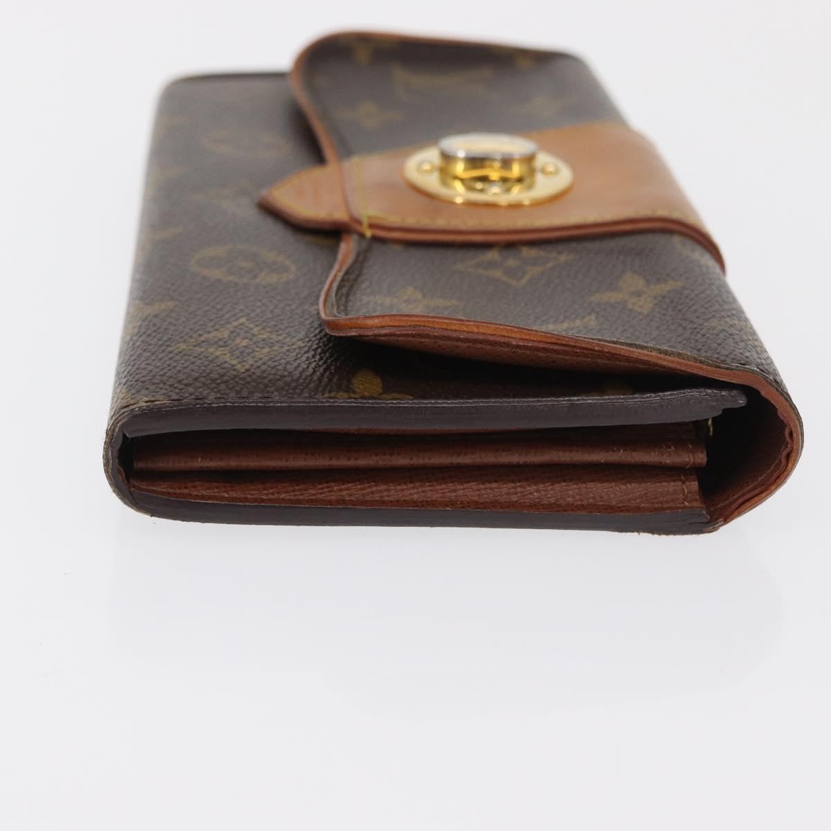 LOUIS VUITTON Monogram Portefeuille Boetie Long Wallet M63220 LV Auth 165986