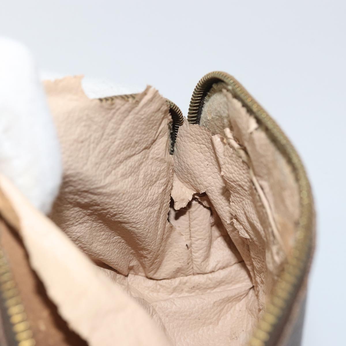 LOUIS VUITTON Monogram Pochette Cosmetic PM Pouch M43998 LV Auth 166028