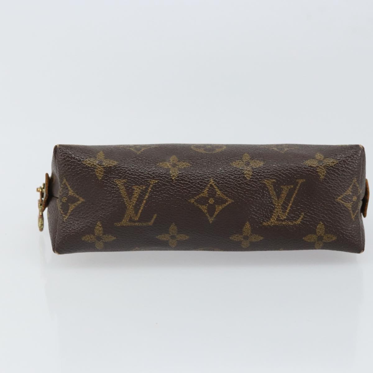 LOUIS VUITTON Monogram Pochette Cosmetic PM Pouch M43998 LV Auth 166028