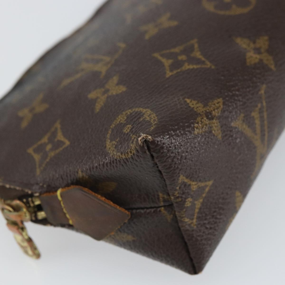LOUIS VUITTON Monogram Pochette Cosmetic PM Pouch M43998 LV Auth 166028