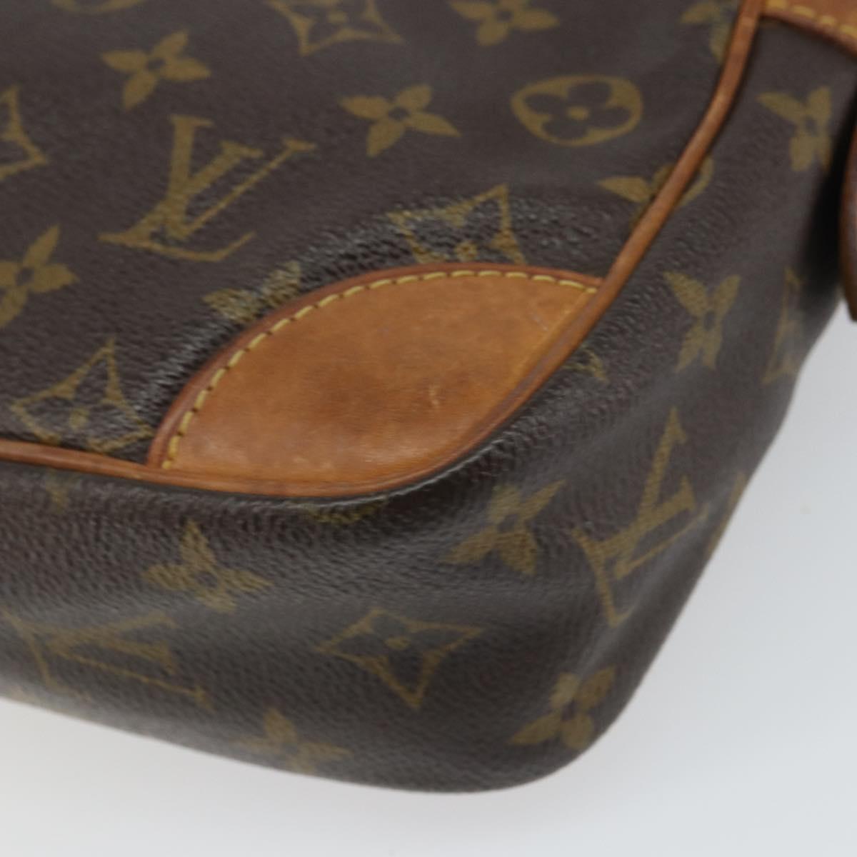 LOUIS VUITTON Monogram Compiegne 28 Clutch Bag M51845 LV Auth 166032
