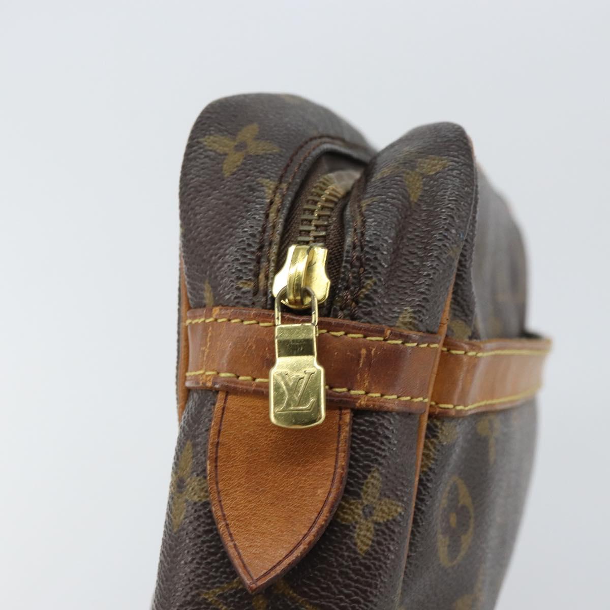 LOUIS VUITTON Monogram Compiegne 28 Clutch Bag M51845 LV Auth 166032