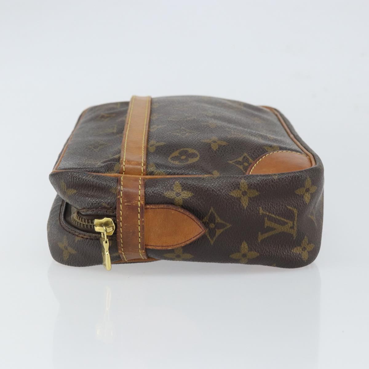 LOUIS VUITTON Monogram Compiegne 28 Clutch Bag M51845 LV Auth 166032