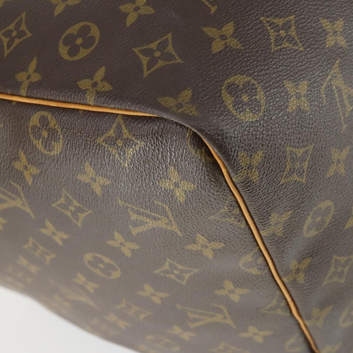 LOUIS VUITTON Monogram Keepall 60 Boston Bag M41422 LV Auth 166033