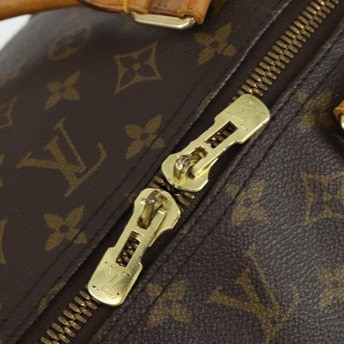 LOUIS VUITTON Monogram Keepall 60 Boston Bag M41422 LV Auth 166033