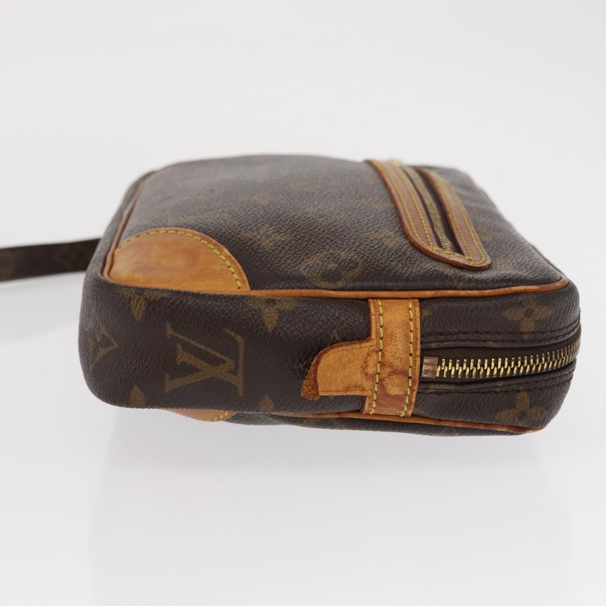 LOUIS VUITTON Monogram Marly Dragonne GM Clutch Bag M51825 LV Auth 166041