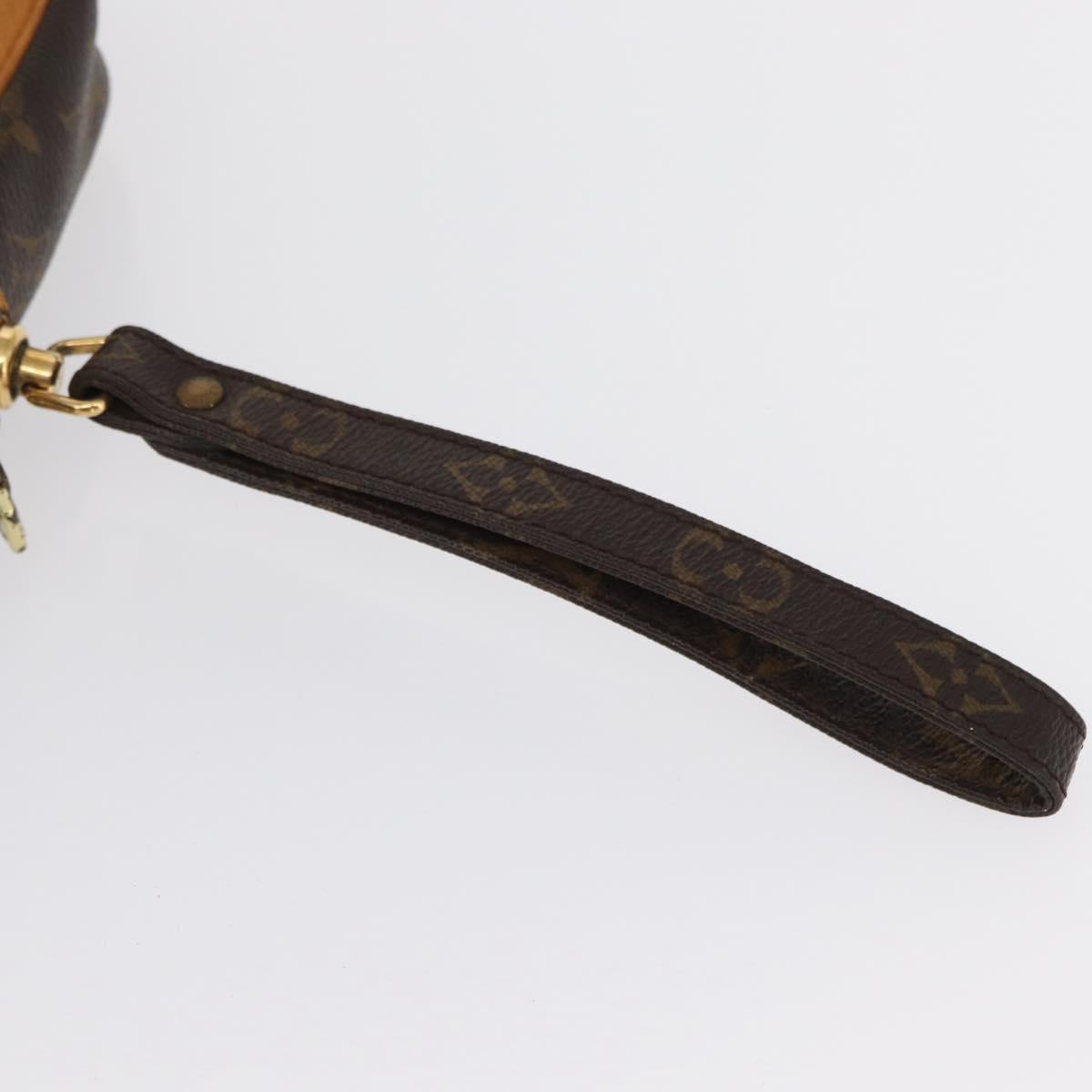 LOUIS VUITTON Monogram Marly Dragonne GM Clutch Bag M51825 LV Auth 166041