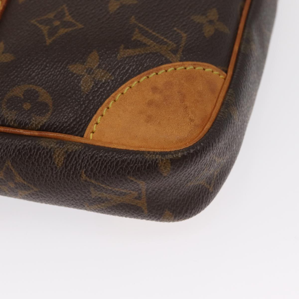 LOUIS VUITTON Monogram Marly Dragonne GM Clutch Bag M51825 LV Auth 166041