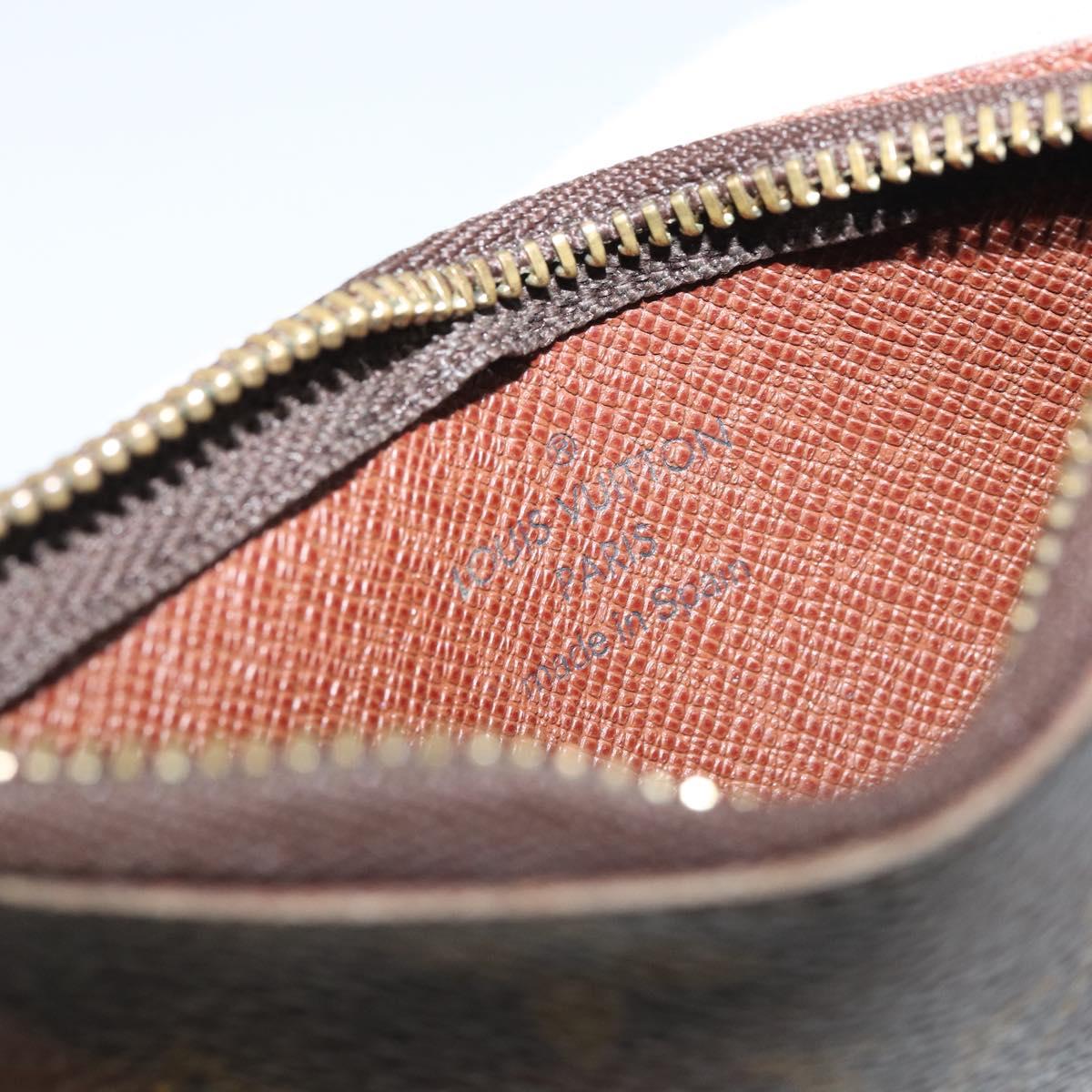 LOUIS VUITTON Monogram Pochette Cles Coin Purse M60033 LV Auth 166060