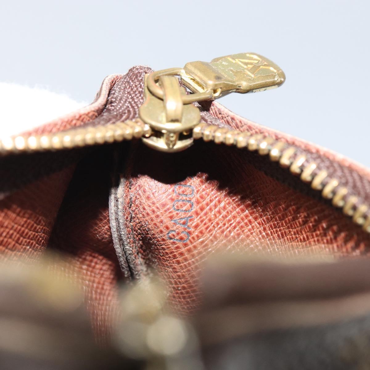 LOUIS VUITTON Monogram Pochette Cles Coin Purse M60033 LV Auth 166060