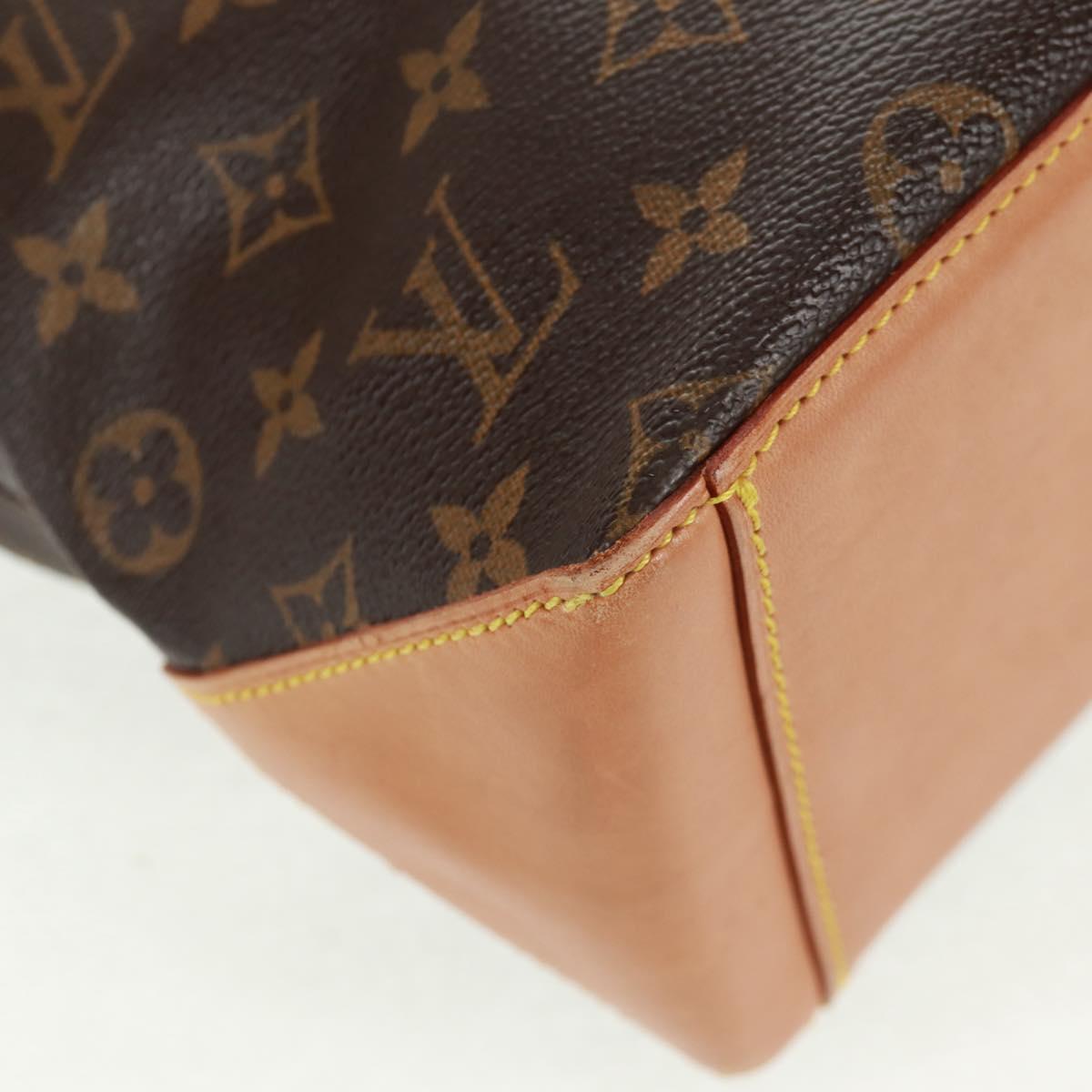 LOUIS VUITTON Monogram Cabas Piano Tote Bag M51148 LV Auth 166095V