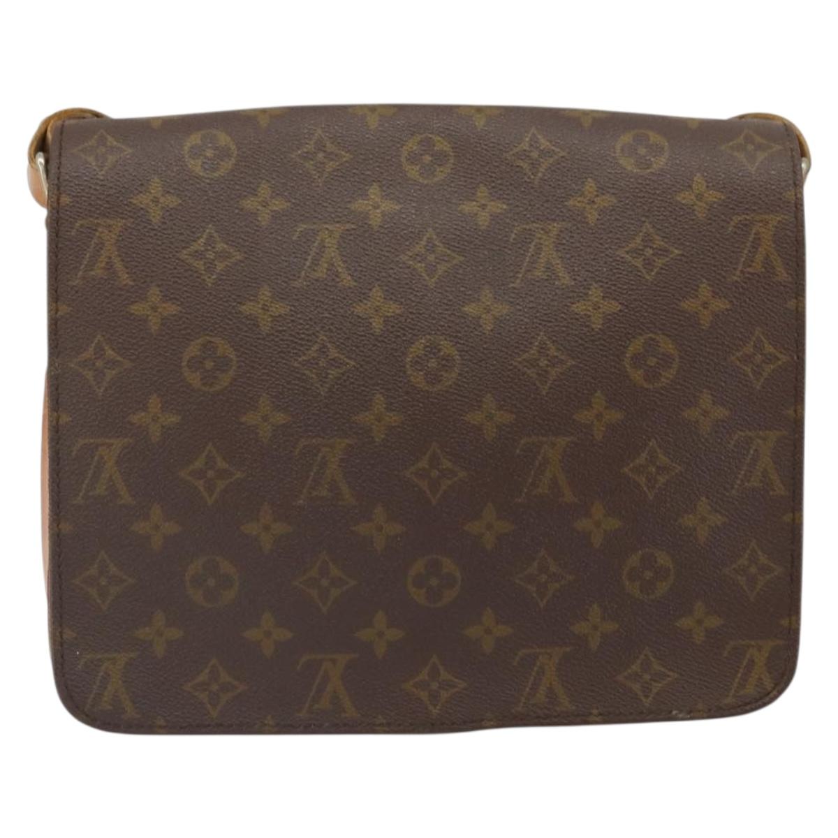 LOUIS VUITTON Monogram Cartouchiere GM Shoulder Bag M51252 LV Auth 166127