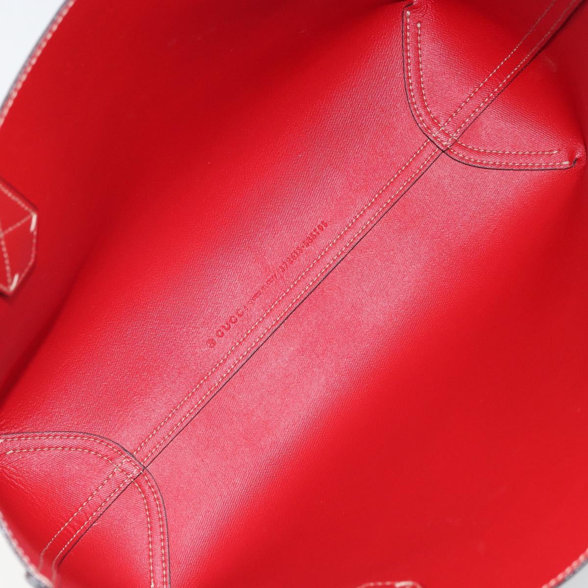 GUCCI GG Supreme Tote Bag PVC Beige 372613 Auth 166129