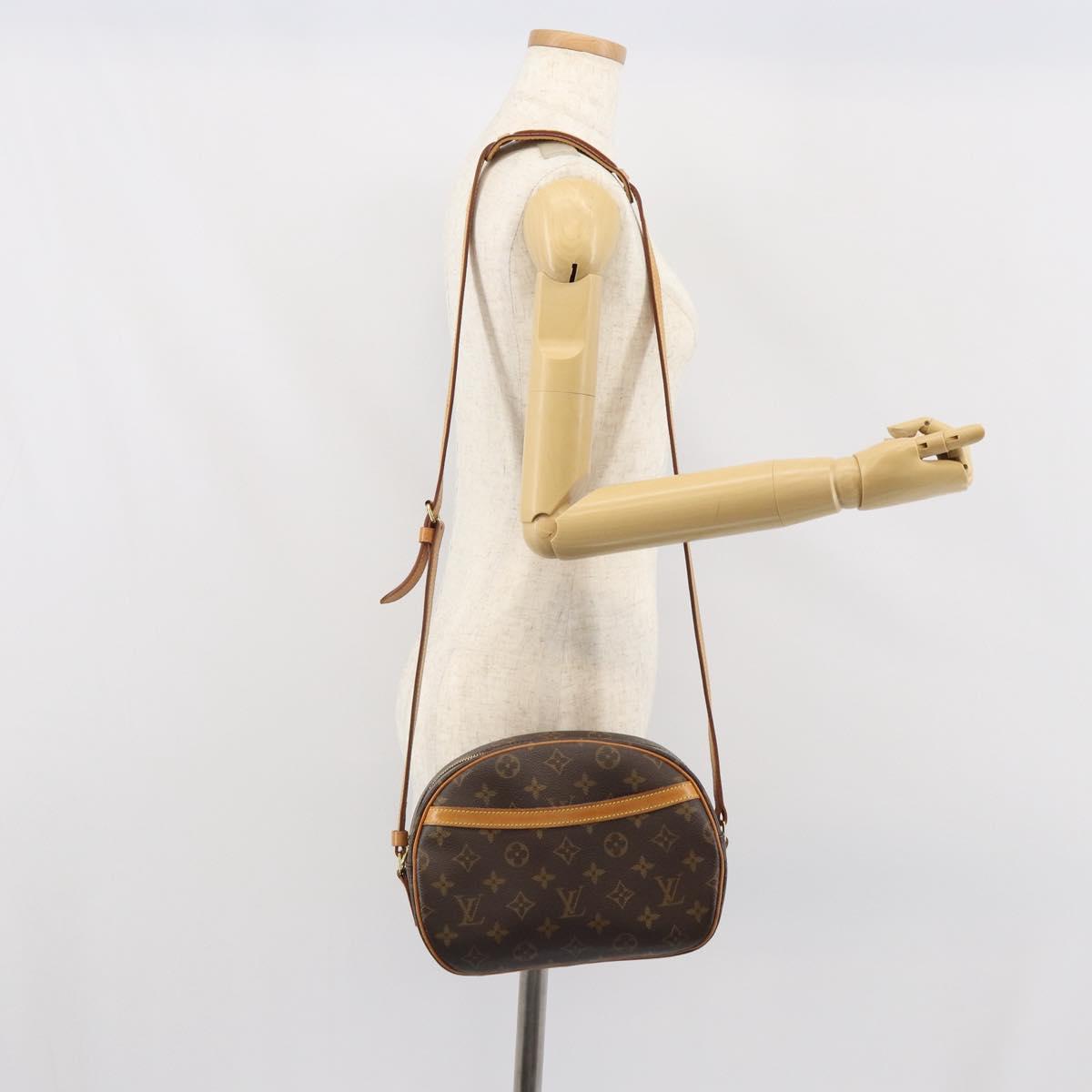 LOUIS VUITTON Monogram Blois Shoulder Bag M51221 LV Auth 166140