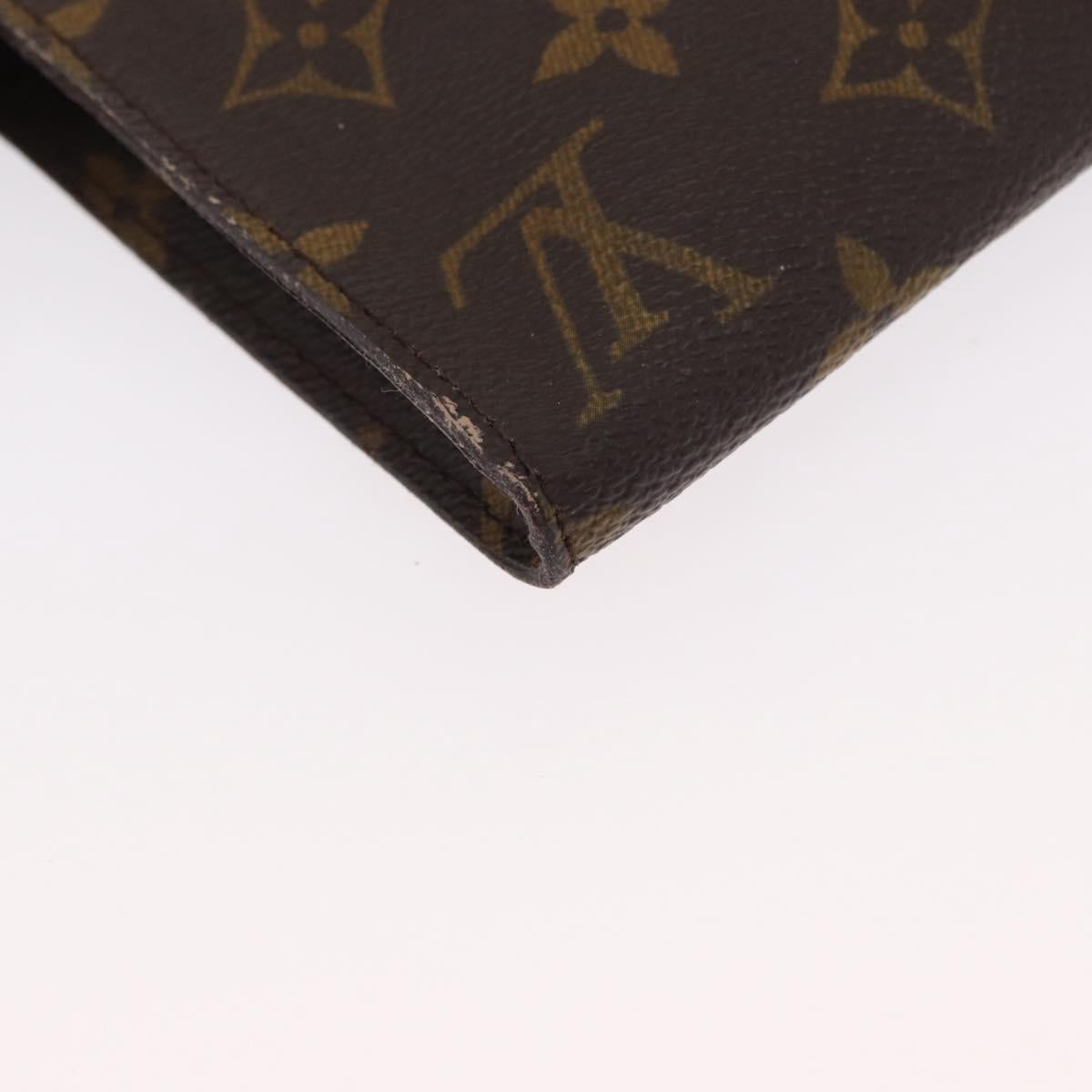 LOUIS VUITTON Monogram Bucket GM Accessory Pouch LV Auth 166179